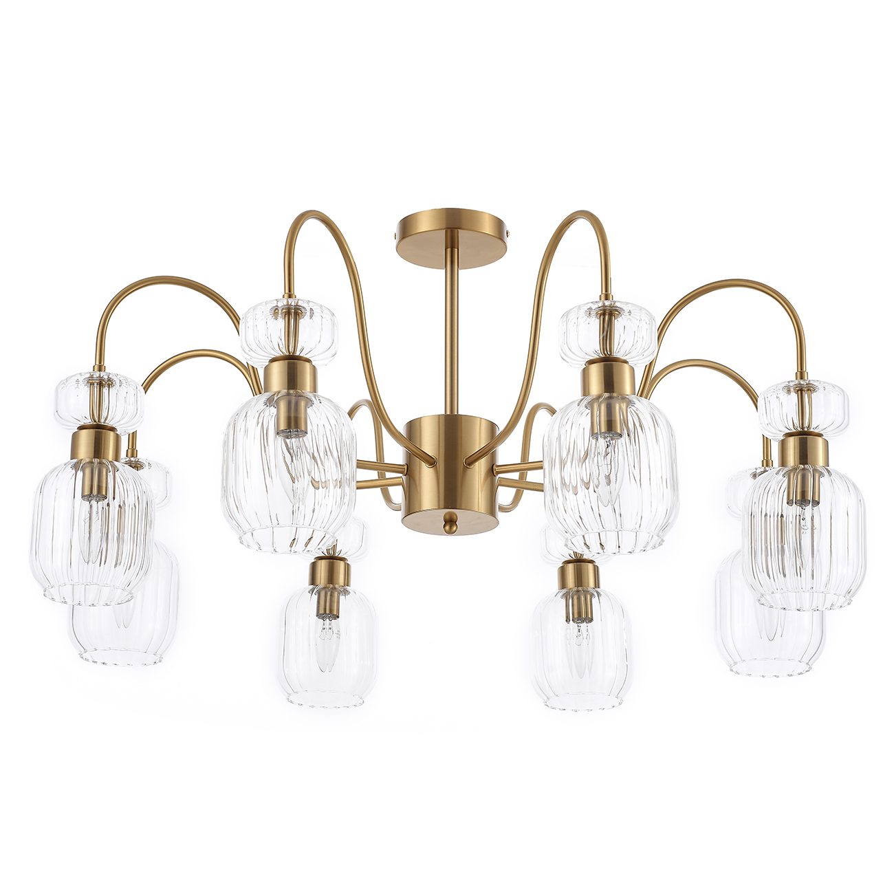 Люстра на штанге Escada Gloss 1141/8PL Clear Люстра на штанге Escada Gloss 1141/8PL Clear
