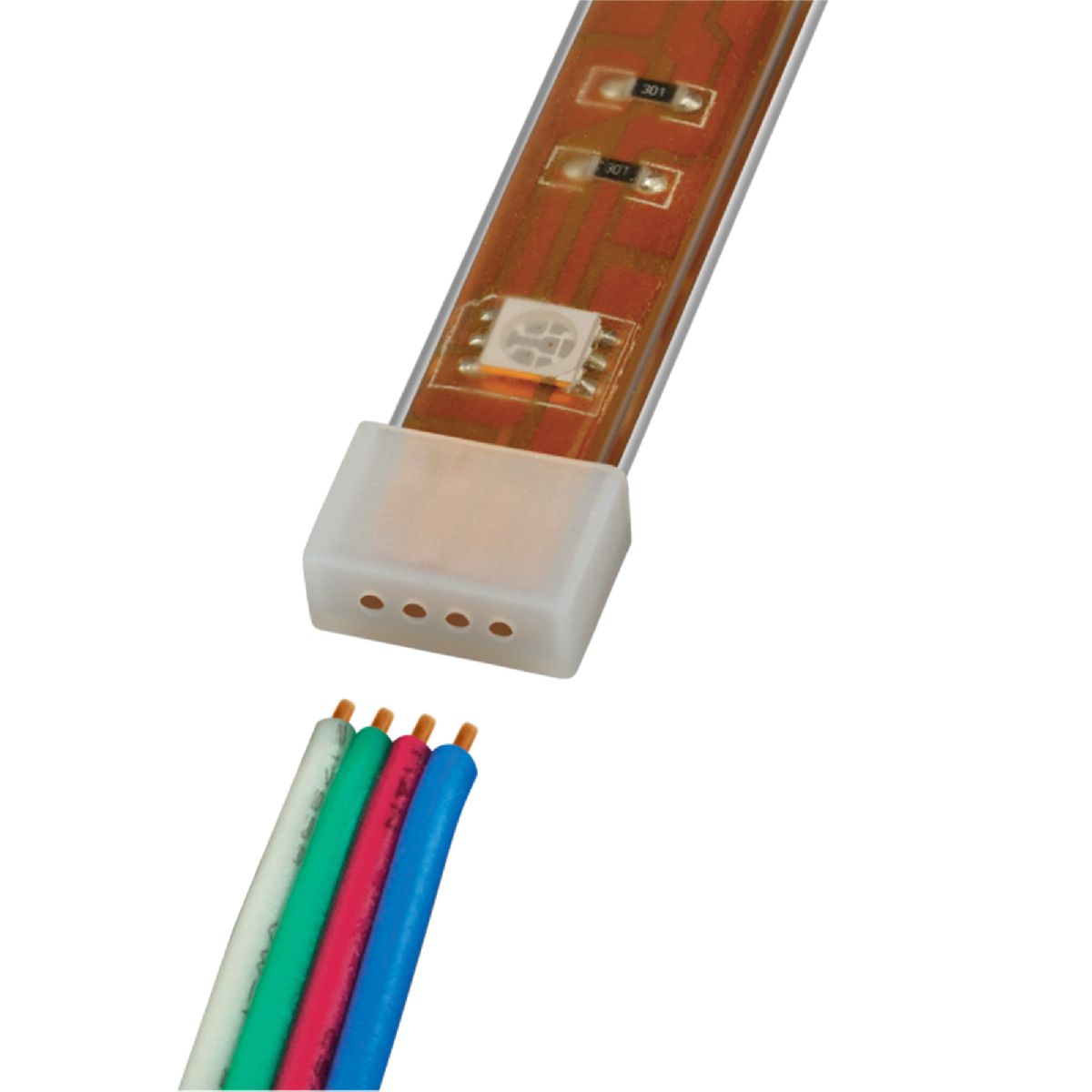 Изолирующий зажим для светодиодной ленты Uniel UCW-R10 WHITE 020 POLYBAG 06684 Изолирующий зажим для светодиодной ленты Uniel UCW-R10 WHITE 020 POLYBAG 06684