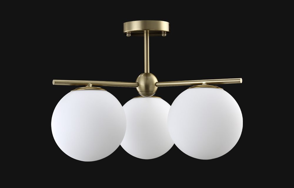 Люстра на штанге Crystal Lux FELIZ SP-PL3 BRONZE/WHITE Люстра на штанге Crystal Lux FELIZ SP-PL3 BRONZE/WHITE