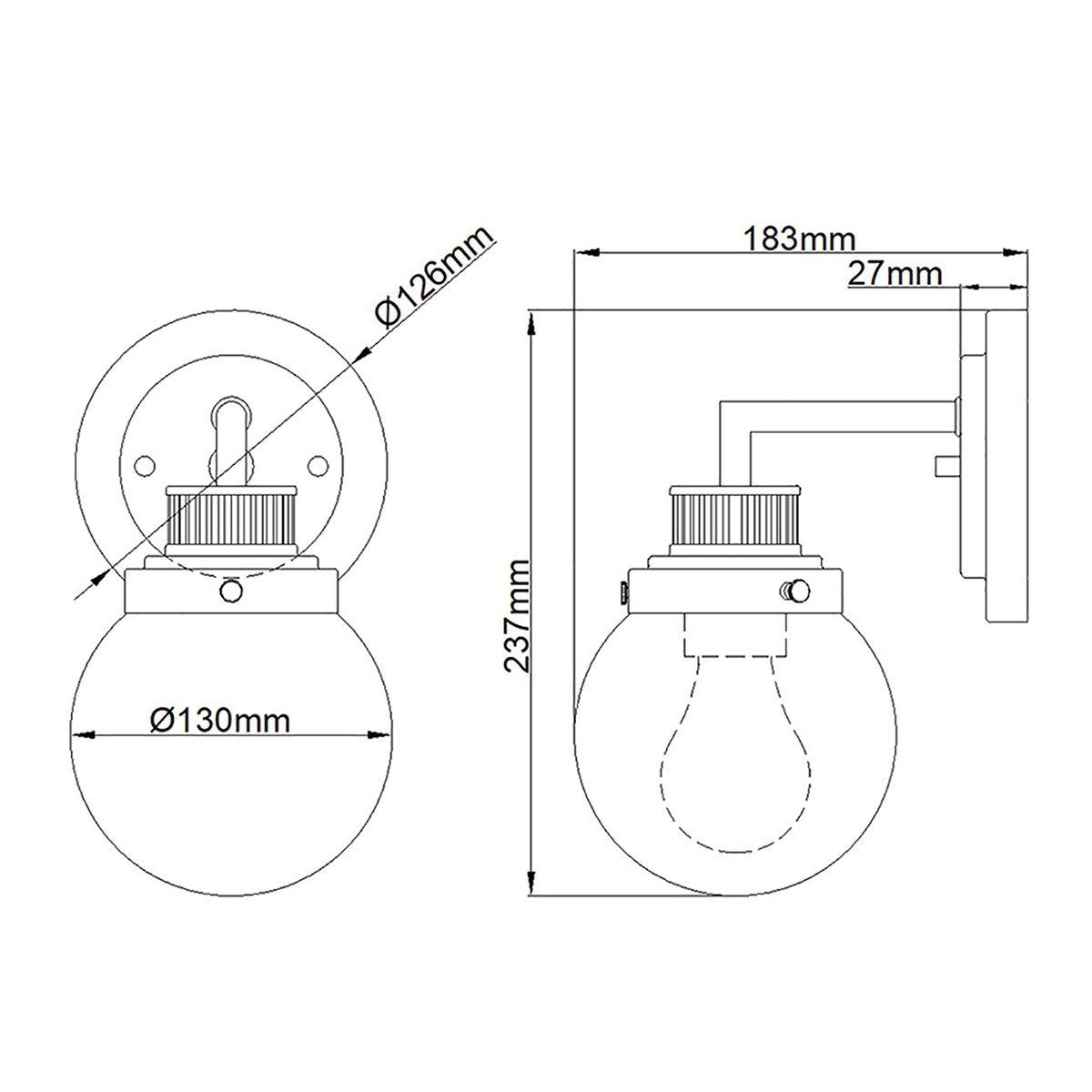 Бра Hinkley Poppy QN-POPPY1-PC-BATH Бра Hinkley Poppy QN-POPPY1-PC-BATH