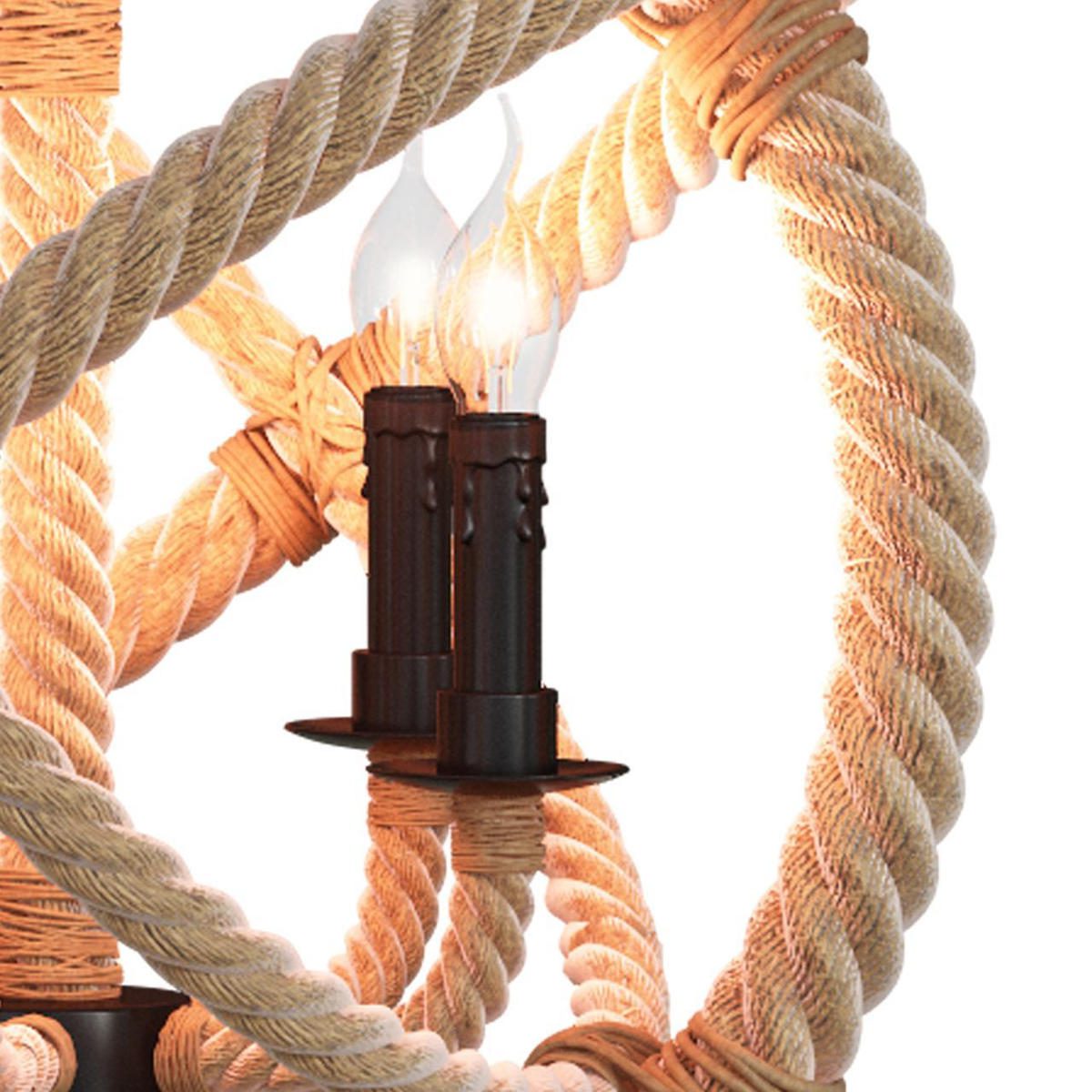 Подвесная люстра LOFT IT Rope Loft1194-5 Подвесная люстра LOFT IT Rope Loft1194-5