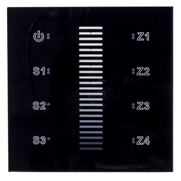 Сенсорная панель Arlight DALI-901-11-ADDR-3SC-DIM-DT6-IN Black BUS 037189
