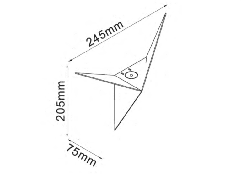 Настенный светильник DesignLed GW-9103-3-BL-NW 001560