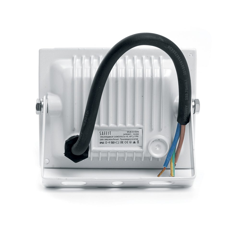 Светодиодный прожектор Saffit SFL90-10 IP65 10W 6400K 55070 Светодиодный прожектор Saffit SFL90-10 IP65 10W 6400K 55070