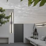 Уличный настенный светильник Mantra Lotus 7996