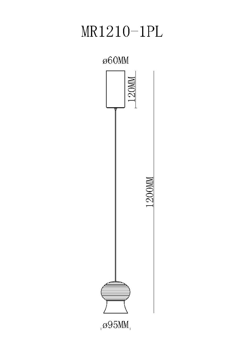 Подвесной светильник MyFar Jane MR1210-1PL Подвесной светильник MyFar Jane MR1210-1PL