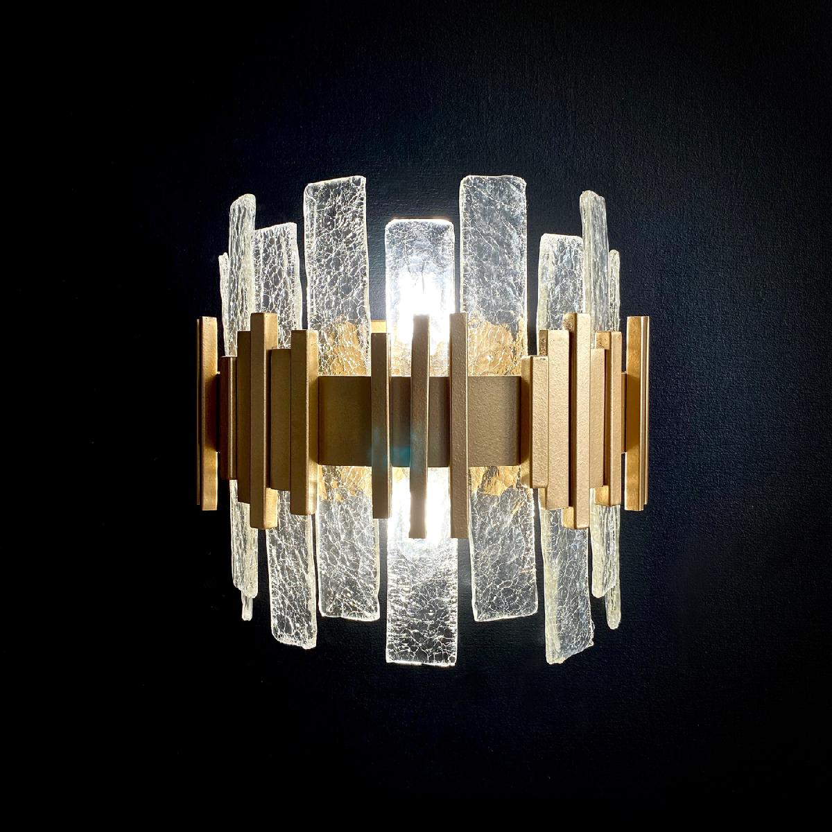 Настенный светильник Delight Collection 68073 W68073-2 gold Настенный светильник Delight Collection 68073 W68073-2 gold