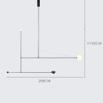 Подвесной светильник ImperiumLoft Lines 140825-26