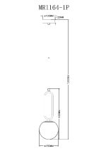 Подвесной светильник Myfar Pierre MR1164-1P