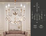 Подвесная люстра Ambrella Light Traditional TR4955