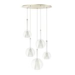 Каскадная люстра Arte Lamp Gala A2720SP-5SG