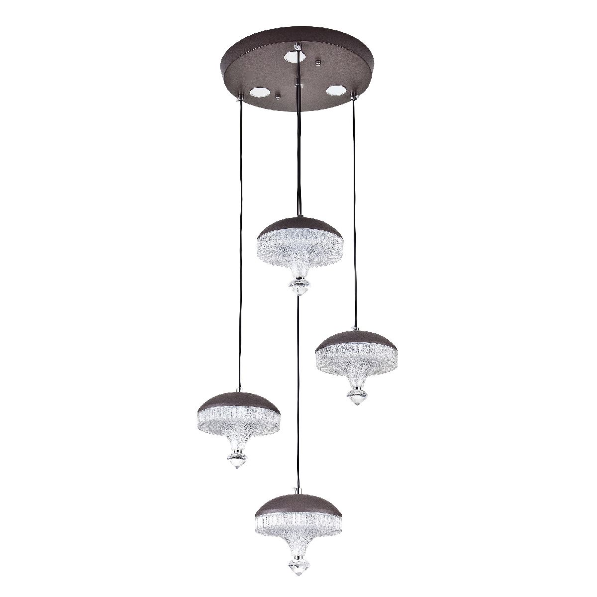 Каскадная люстра LED4U 2067 coffee Каскадная люстра LED4U 2067 coffee