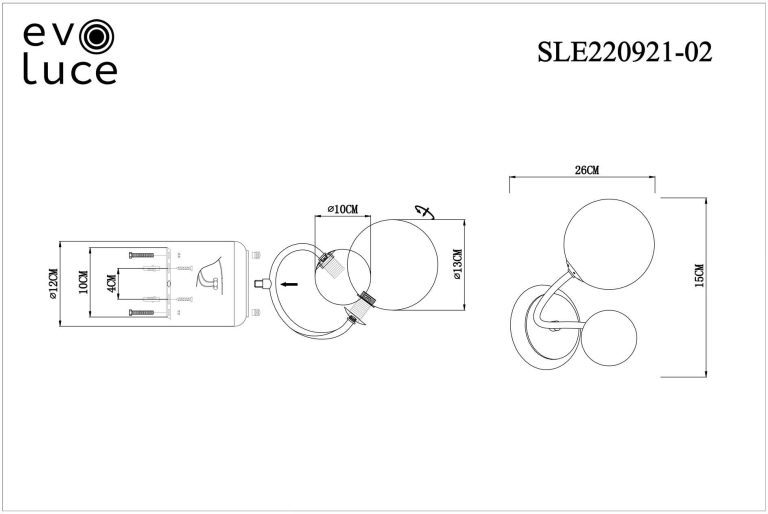 Бра ST Luce Formae SLE220921-02
