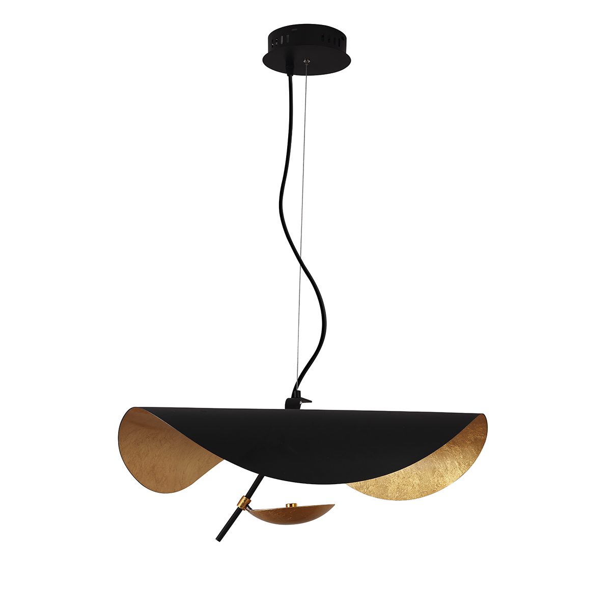 Подвесной светильник Delight Collection 8821 8821P/D600 black/gold Подвесной светильник Delight Collection 8821 8821P/D600 black/gold