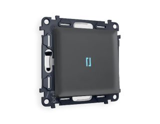 Комплект механизма 1-кл выключателя с подсветкой Ambrella Volt Alfa MA902020
