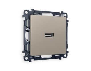 Комплект механизма розетки HDMI 2.0 40V/500mA 2.0GHz 5-18Gbit/s Ambrella Volt Alfa MA374010