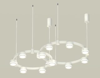 Комплект подвесного светильника Ambrella Light Techno Ring XR92081004 (A9208x2, C9236, C9231, N8412)