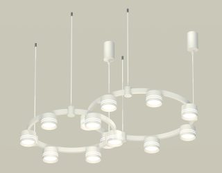 Комплект подвесного светильника Ambrella Light Techno Ring XR92081005 (A9208x2, C9236, C9231, N8477)