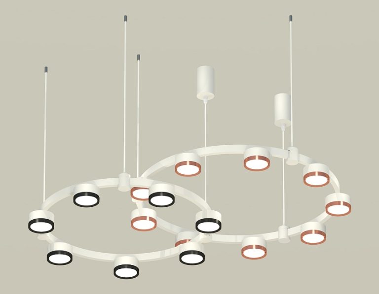Комплект подвесного светильника Ambrella Light Techno Ring XR92081210 (A9208x2, C9241,C9236,N8113,N8126)