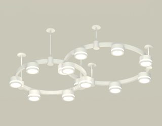 Комплект подвесного светильника Ambrella Light Techno Ring XR92211003 (A9221, A9226, C9236, C9231, N8412)