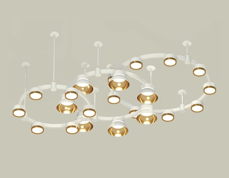 Комплект подвесного светильника Ambrella Light Techno Ring XR92212001 (A9221, A9226, C9241, C9232, C9236, C9231, N8144, N8124)