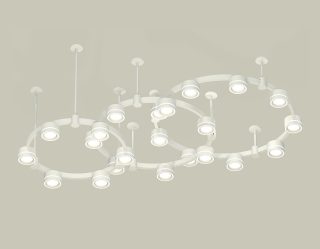 Комплект подвесного светильника Ambrella Light Techno Ring XR92212250 (A9221, A9226, C9241, C9232, C9236, C9231, N8433)