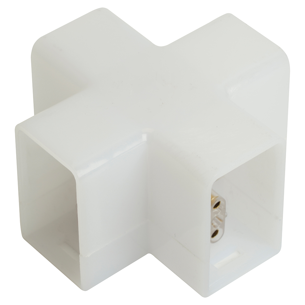 Коннектор X-образный Feron LD5058X 51733 Коннектор X-образный Feron LD5058X 51733