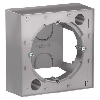 Коробка для наружного монтажа Systeme Electric AtlasDesign Алюминий ATN000300