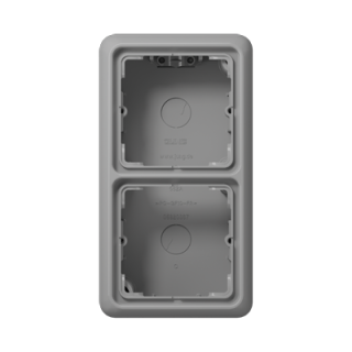 Коробка двухместная Jung CD582AGR