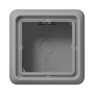 Коробка одноместная Jung CD581AGR