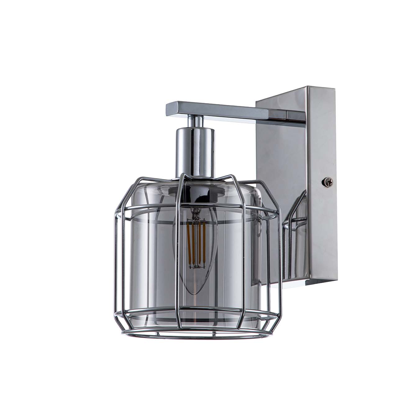 Настенный светильник Escada Midland 10188/1A Chrome Настенный светильник Escada Midland 10188/1A Chrome