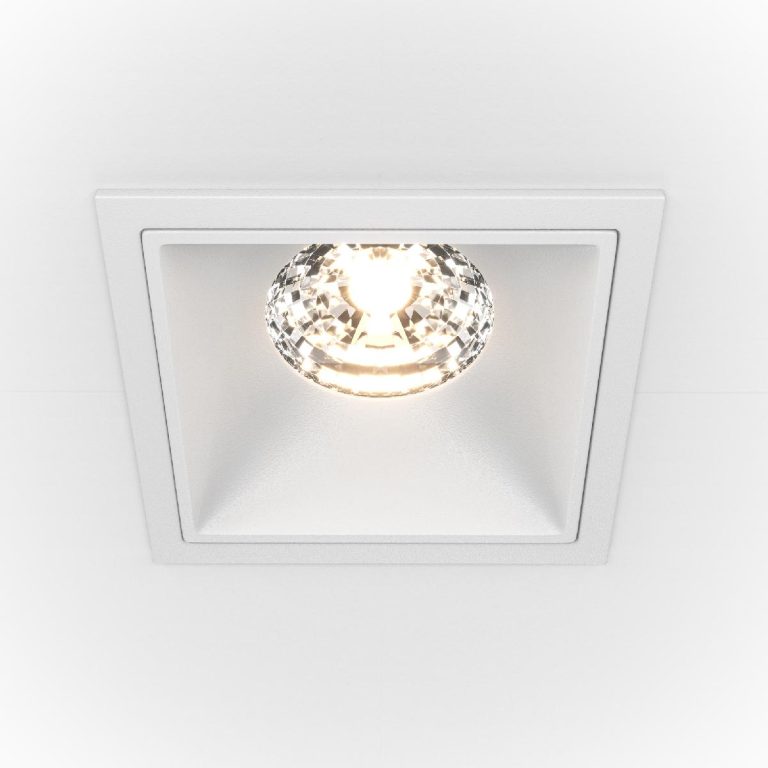 Встраиваемый светильник Maytoni Technical Alfa LED DL043-01-15W4K-SQ-W