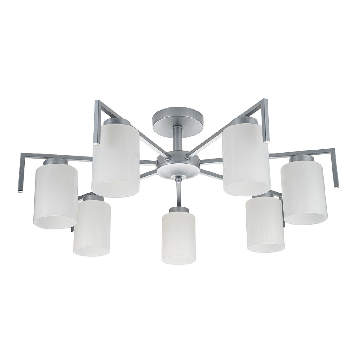 Люстра на штанге Escada Style 1142/7P Silver Люстра на штанге Escada Style 1142/7P Silver