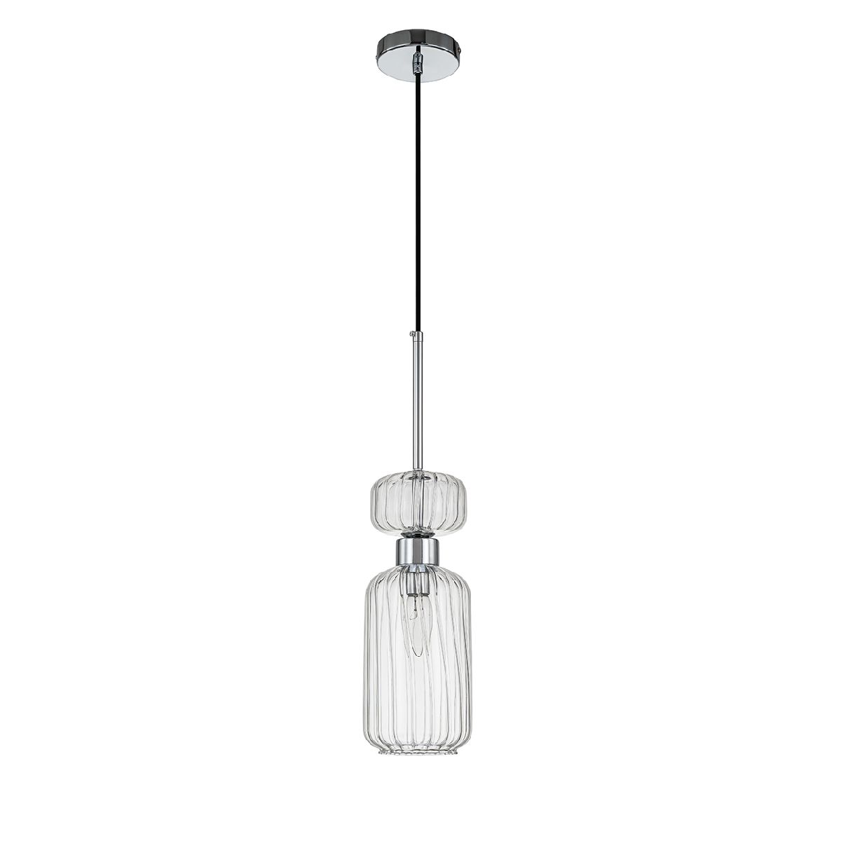 Подвесной светильник Escada Gloss 1141/1S Chrome/Clear Подвесной светильник Escada Gloss 1141/1S Chrome/Clear