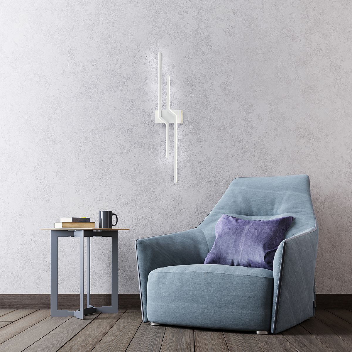 Настенный светильник Escada Rail 10219/2LED White Настенный светильник Escada Rail 10219/2LED White
