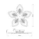 Потолочная люстра Escada Anise 10288/10LED