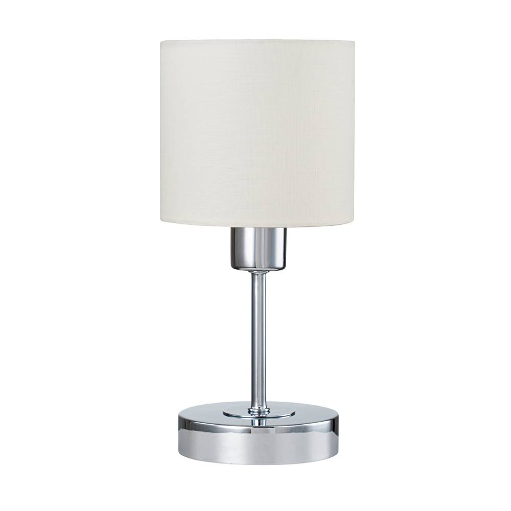 Настольная лампа Escada Denver 1109/1 Chrome/Beige Настольная лампа Escada Denver 1109/1 Chrome/Beige