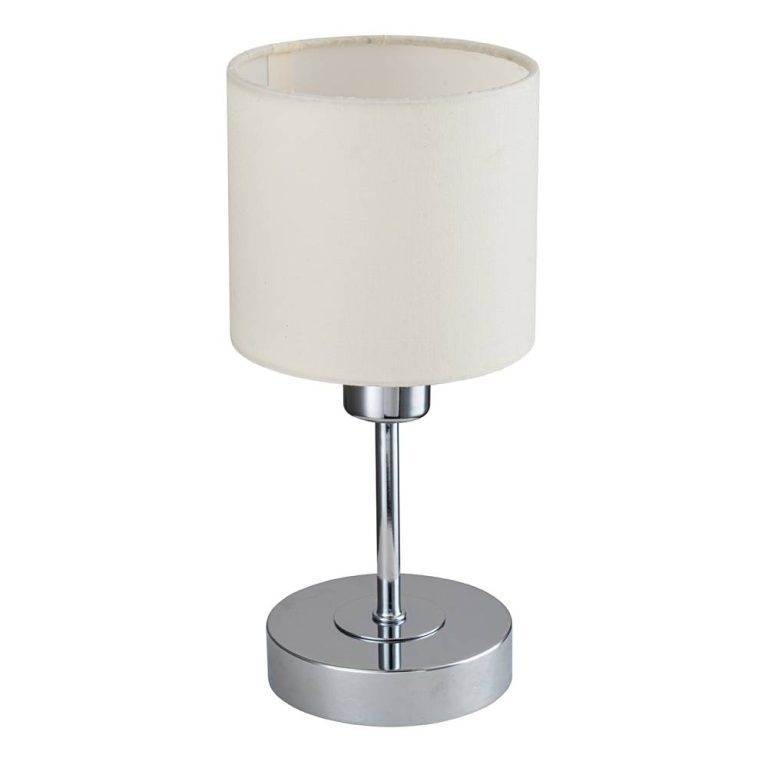Настольная лампа Escada Denver 1109/1 Chrome/Beige
