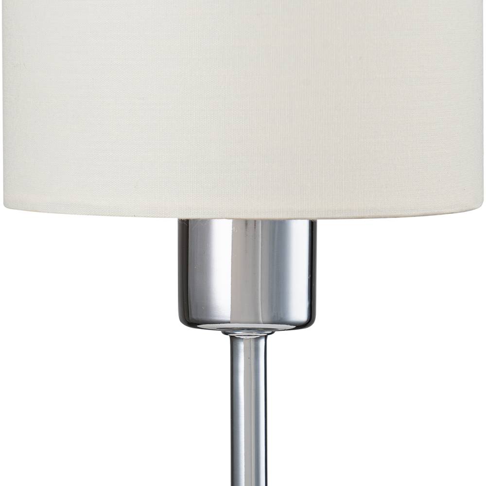 Настольная лампа Escada Denver 1109/1 Chrome/Beige Настольная лампа Escada Denver 1109/1 Chrome/Beige
