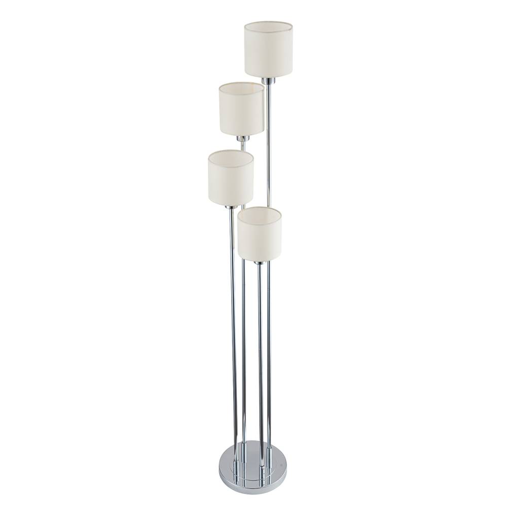 Торшер Escada Denver 1109/4 Chrome/Beige Торшер Escada Denver 1109/4 Chrome/Beige