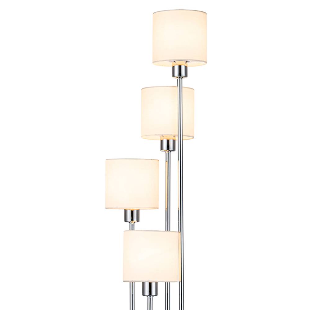 Торшер Escada Denver 1109/4 Chrome/Beige Торшер Escada Denver 1109/4 Chrome/Beige