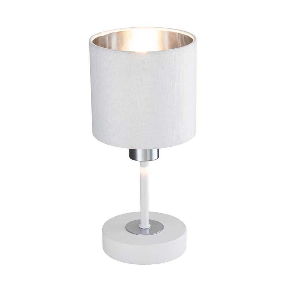 Настольная лампа Escada Denver 1109/1 White/Silver Настольная лампа Escada Denver 1109/1 White/Silver