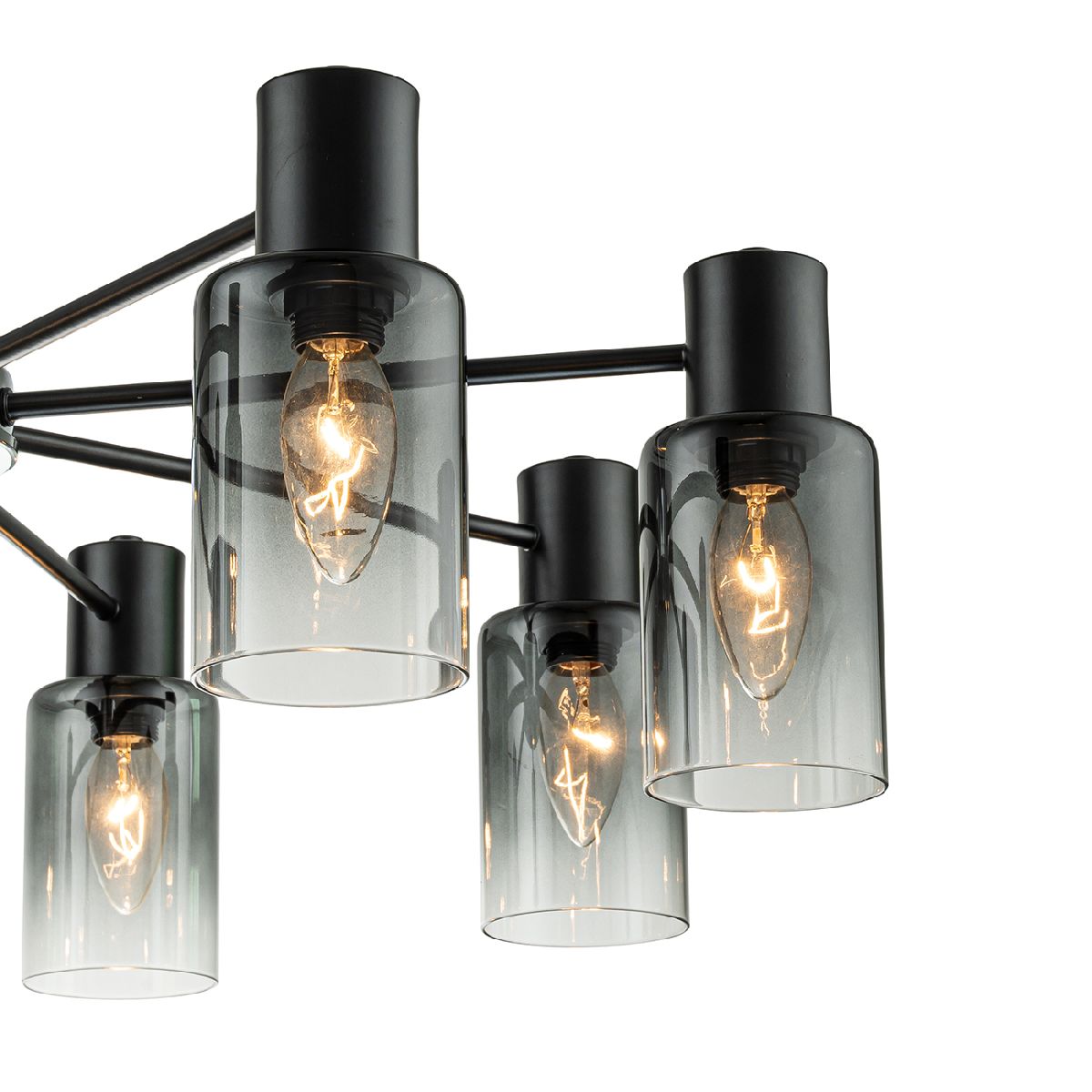 Люстра на штанге Escada Diversity 2120/8P Black Люстра на штанге Escada Diversity 2120/8P Black