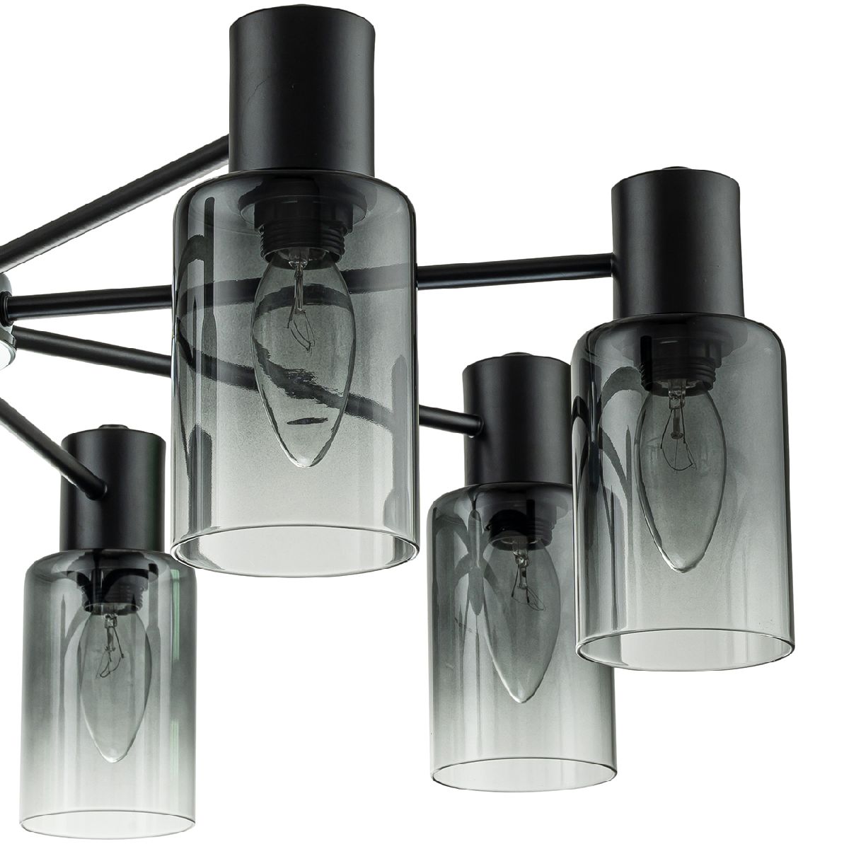 Люстра на штанге Escada Diversity 2120/8P Black Люстра на штанге Escada Diversity 2120/8P Black