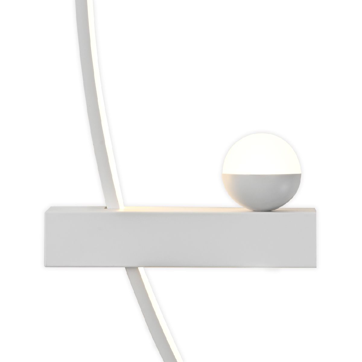 Настенный светильник Escada Ray 10220/2LED White L Настенный светильник Escada Ray 10220/2LED White L