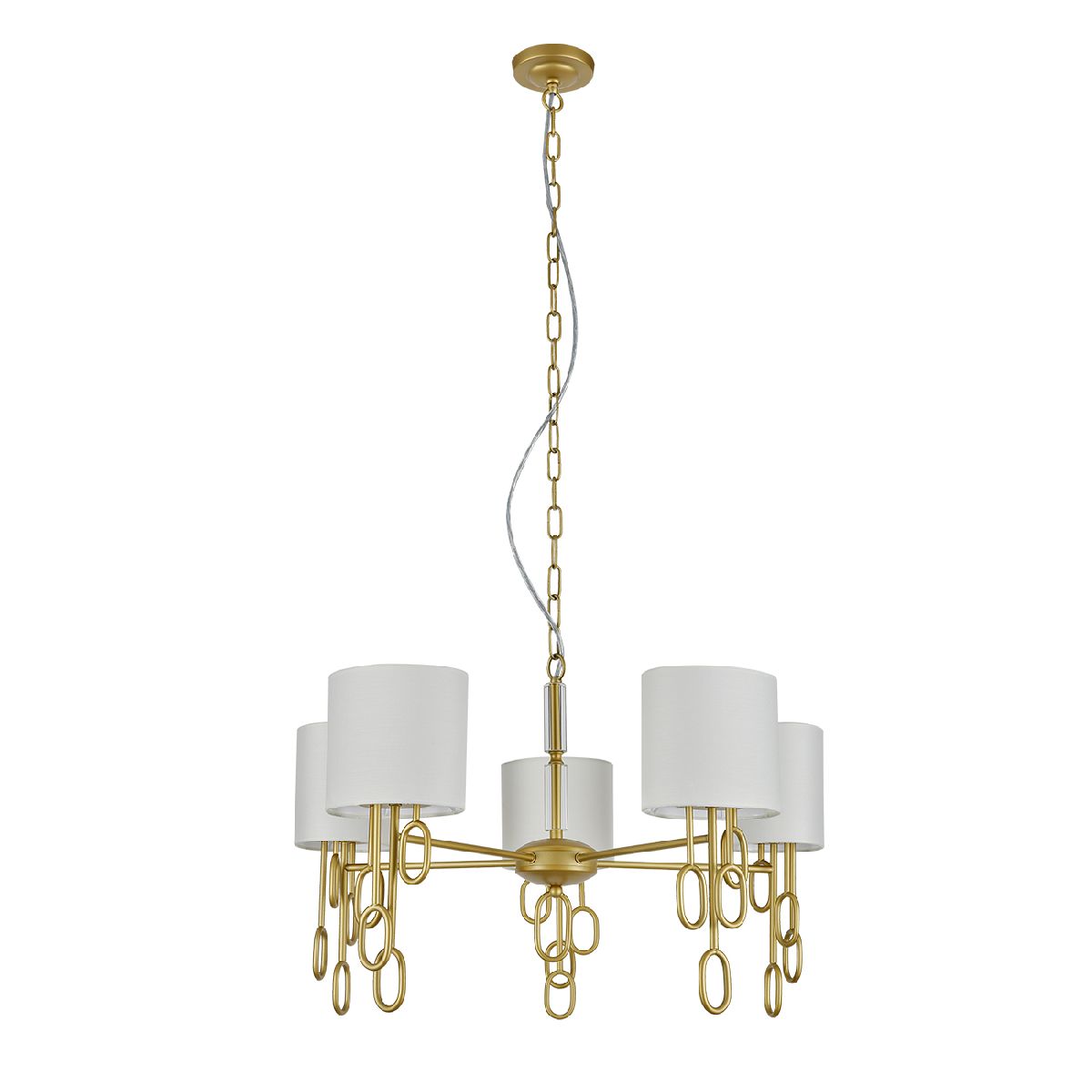 Подвесная люстра Indigo Amali 13026/5P Gold V000479 Подвесная люстра Indigo Amali 13026/5P Gold V000479