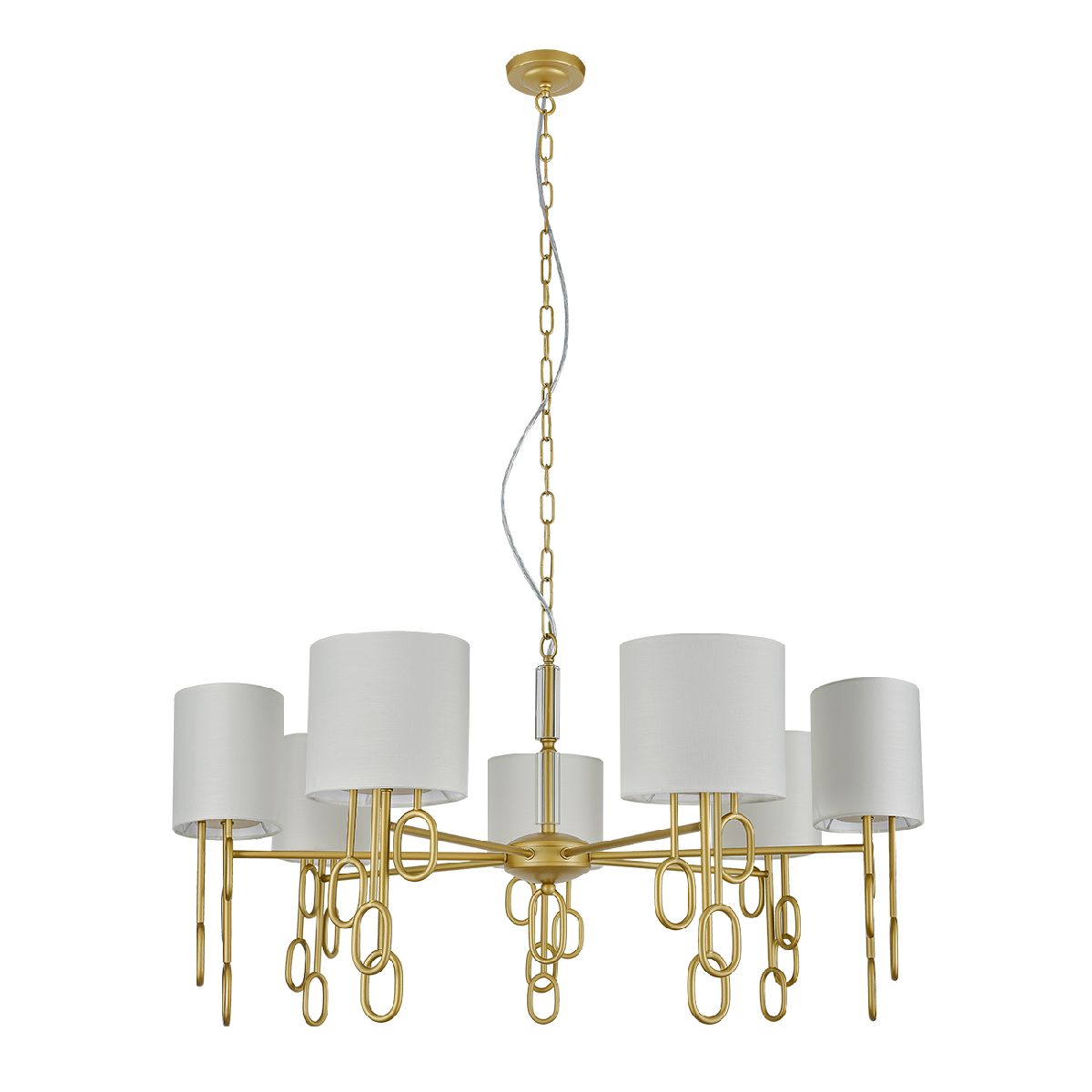 Подвесная люстра Indigo Amali 13026/7P Gold V000480 Подвесная люстра Indigo Amali 13026/7P Gold V000480