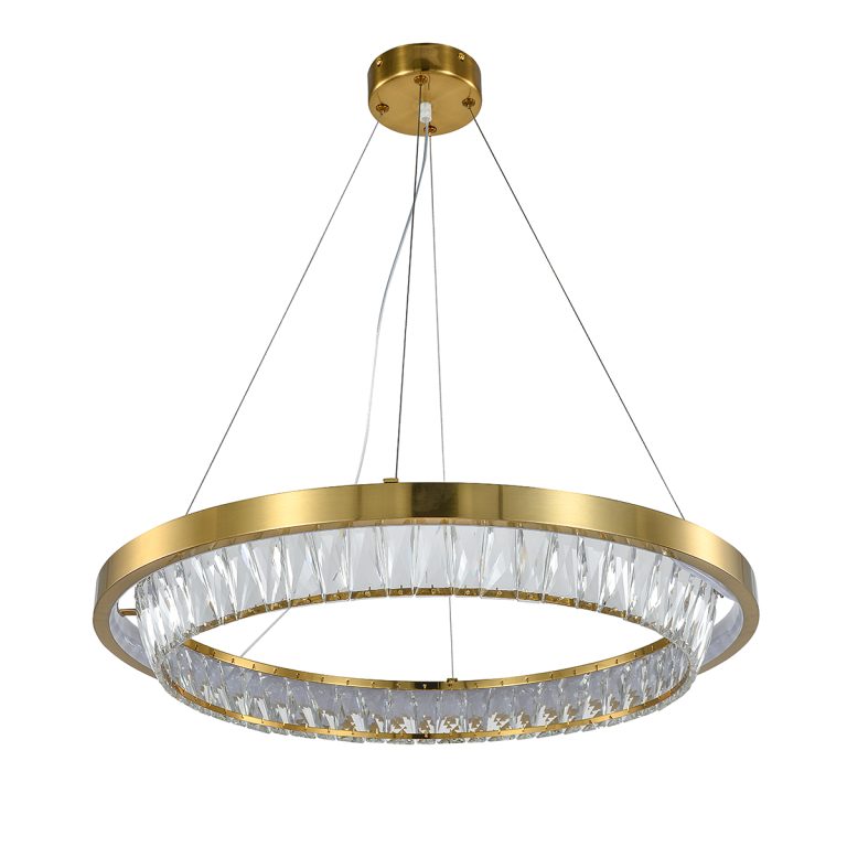Подвесная люстра Indigo Riva 12045/1P Brass V000102L