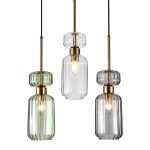 Подвесной светильник Escada Gloss 1141/3S CL/GN/SM