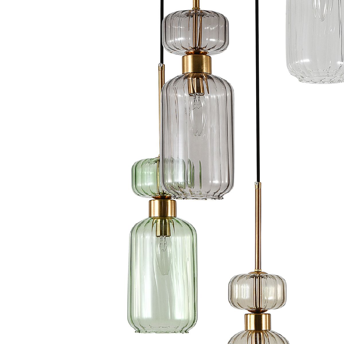 Каскадная люстра Escada Gloss 1141/5S CL/BG/GN/SM/AM Каскадная люстра Escada Gloss 1141/5S CL/BG/GN/SM/AM